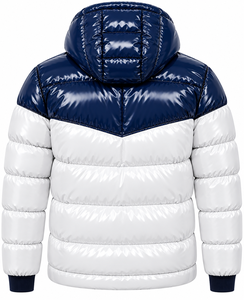 Veste matelassée personnalisée pour homme avec logo OEM, haute qualité, sans manches, avec capuche, veste matelassée d'hiver personnalisée pour homme - Product Image 2