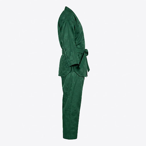 Uniforme de Taekwondo Poom Dobok Junior Ceinture Noire Col Rouge et Noir - Product Image 3