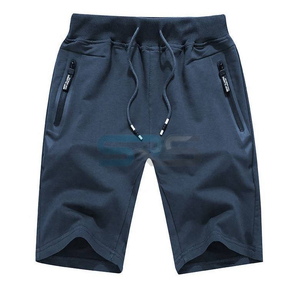 Quick Dry Breathable Solid Cargo Shorts Knitted High Street Style Men's Shorts Heavy Duty Polyester/Cotton - Product Image 5