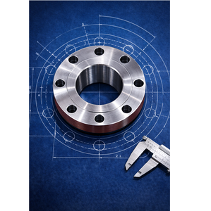 Bridas y Accesorios de Acero Inoxidable de Alta Calidad, Adaptadores de Brida Mecanizados por CNC para Tuberías de Petróleo y Gas de hasta 580 mm de Diámetro - Product Image 5