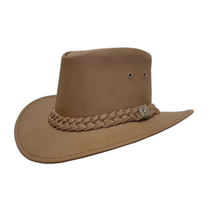 Sombrero de Vaquero de Cuero Unisex, Personalizado con Rayas, Estilo Occidental, Deportivo, de Verano, Ajustable, Fabricación OEM/ODM con Marca Personalizada - Product Image 4