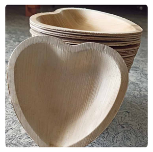 Cuencos únicos exclusivos de hoja de palma Areca: vajilla hecha a mano y ecológica para comidas creativas - Product Image 2