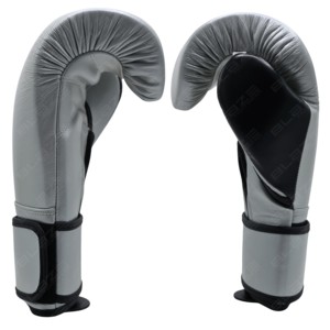 Guantes de Boxeo Blaze Fight Wear de Cuero con Cordones para Gimnasio, Entrenamiento de MMA, Muay Thai, BJJ, Artes Marciales, Guantes para Sacar Golpes - Product Image 4
