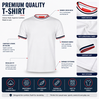 Camisetas de Hombre de Alta Calidad con Diseño Personalizado, 100% Algodón, Estilo Moderno, Talla Grande, Transpirables, Tejido Ecológico