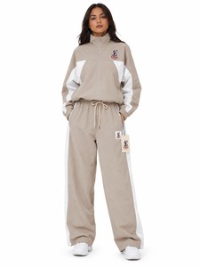 <b>Women's</b> Windbreaker Track Suit Two Piece <b>Jacket</b> and Pants Activewear Set for Running Training Gym Fitness and Outdoor Activities - Product Image 1