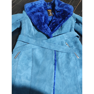 Vestes en cuir véritable haut de gamme pour femmes, manteaux en daim personnalisés, design tendance, manteaux en daim de vachette - Product Image 3