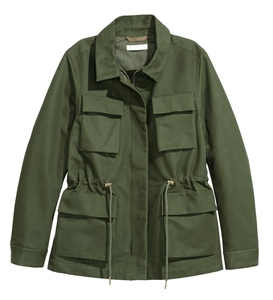 Veste en twill pour femmes, nouvelle mode streetwear, tissu de haute qualité, vêtements d'extérieur décontractés pour l'hiver, logo personnalisé - Product Image 4