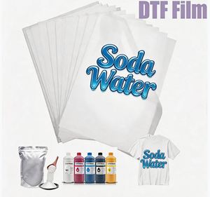 Factory Custom DTF Heat Transfer Design Ready-to-Press Logo Film Iron-on Transfer For Apparel Durable, High-definition