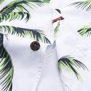 เสื้อยืดฮาวายทนทาน สวมใส่สบาย ทรงเข้ารูป เสื้อยืดฮาวายผู้ชาย เสื้อผ้าลำลอง เสื้อยืดฮาวายเรียบง่าย ปากีสถาน - Product Image 6