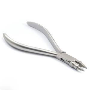 Pince à plier les fils orthodontiques pour jeunes, en acier inoxydable de qualité chirurgicale, 13 cm, argentée - Product Image 3