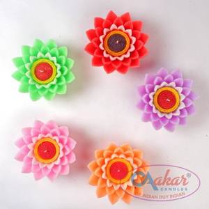 Vela Flotante Aakar AF 101 Big Lotus con Forma de Flor - Product Image 2