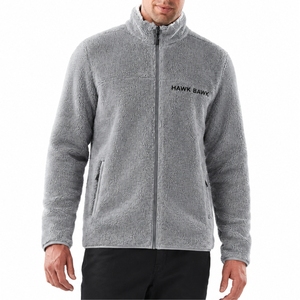 Men Sherpa <b>Fleece</b> <b>Jacket</b> Full Zip Warm Winter Outerwear Classic Style Daily Wear Casual Wear Comfortable Fit For Men <b>Jacket</b> - Product Image 1