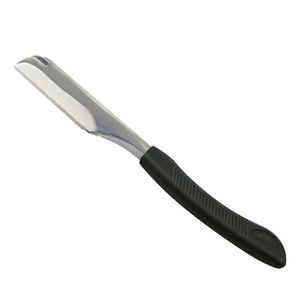 Professional Folding Shaving <b>Razor</b> Stainless Steel <b>Blade</b> Antiskid ABS Handle <b>Single</b> <b>Blade</b> Reusable Grooming Tool Durable barber - Product Image 6