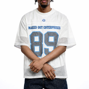 Camiseta de Fútbol Americano al por Mayor, Elegante y Transpirable, Estilo Urbano, Personalizable con Número, Fabricante OEM al por Mayor - Product Image 3