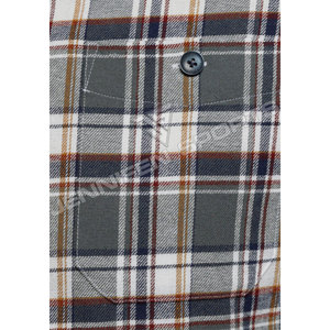เสื้อเชิ้ตผ้าฝ้ายฟลานเนลผู้ชาย สวมใส่สบาย ติดกระดุม ปกคอเสื้อพับได้ เนื้อผ้านุ่ม สไตล์ลำลอง เหมาะสำหรับกิจกรรมกลางแจ้ง - Product Image 3