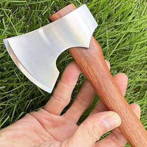 Hachas Pequeñas de Diseño Equilibrado, Hachas Pequeñas de Construcción Duradera, Hachas Pequeñas para Partir Leña para Acampar, Hacha Compacta Multiusos - Product Image 6