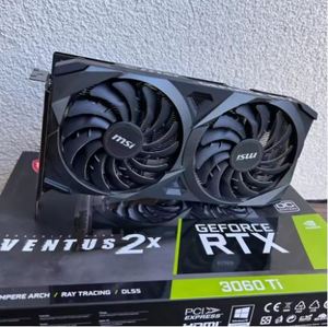 Tarjeta gráfica MSI GeForce RTX 3060 Ti VENTUS 2X OC 8GB GDDR6 Gaming de doble ventilador overclocked para juegos DirectX 12 VR Ready - Product Image 2