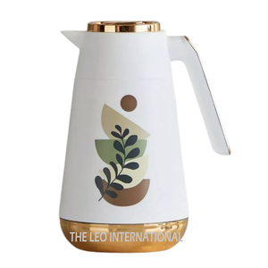 European Luxurious Creative <b>Ceramic</b> <b>Tea</b> <b>Pot</b> with Unique Texture Metal Lid Jug for Drinkware Business Gift - Product Image 5