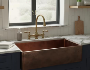 Fregadero de cocina de un solo seno color cobre hecho a mano, directo de fábrica, acero inoxidable 304, bajo encimera, OEM personalizado para proveedores globales - Product Image 6