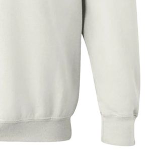 Sweat-shirt col rond Off-White à manches longues avec imprimé graphique, poignets et ourlet côtelés, vêtement décontracté et confortable - Product Image 4