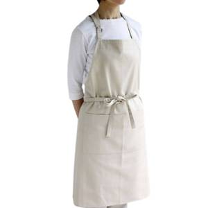 Delantal de Lona de Algodón Personalizado, Ajustable, con Logotipo Bordado, para Panadero, Chef, Barista, Cocina, Barbacoa, Jardín, Venta al Por Mayor, OEM - Product Image 2