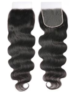 Perruque Lace Front en U souple avec closure en cheveux humains indiens Remy, style Body Wave, Natural Wave et Water Wave 1 - Product Image 1