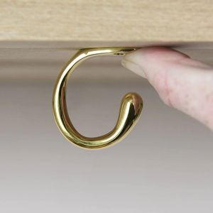 Traditional Brass <b>Wall</b> <b>Hooks</b> Handmade Coat <b>Rack</b> Organizer For Rustic Home Interior Decorative Hanging Storage Applications - Product Image 1