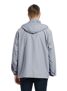 Wholesale Designer Men Long Outdoor Windbreaker Jacket Stand Lightweight Windproof Waterproof Winter Hooded Eco-Friendly Casual - Product Image 2