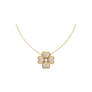 Collar Minimalista con Colgante de Disco y Diamantes |   Joyería Chapada en Oro |   Moda Diaria 2026 - Product Image 3