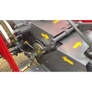 Tracteur Massey Ferguson de conception compacte MF 240 2WD 50 HP avec outils compatibles pour une utilisation agricole pour l'exportation vers le marché africain - Product Image 4