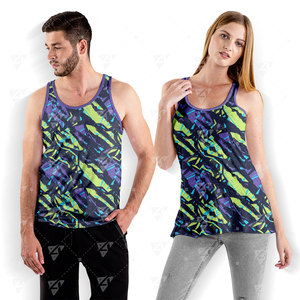 Débardeurs de course d'été légers et respirants pour hommes, écologiques, anti-boulochage, anti-rétrécissement, séchage rapide, sans manches, col rond, pour la gym - Product Image 1