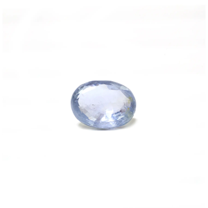 Certified 4.09 Carat Royal Blue Lab-Created Sapphire Loose Gemstone for Fine Jewelry - Product Image 1