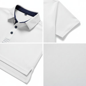 Polo en coton pour homme 210 GSM, décontracté, respirant, séchage rapide, anti-plis, usage quotidien, service OEM/ODM - Product Image 5