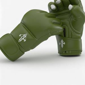 Gants de boxe pour hommes de qualité supérieure, fermeture personnalisée, matériau en cuir PU, avec lacets, par RIVIAN ATLANTIC - Product Image 6