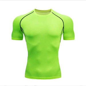 Camiseta de Compresión para Hombre, para Correr, Fitness, Entrenamiento, Gimnasio, Secado Rápido, Protección contra Rozaduras, Ropa para Correr - Product Image 2