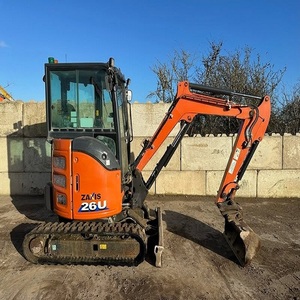 Miniexcavadora Hitachi Premium Diseñada para Espacios Reducidos, Instalación de Servicios Públicos y Operaciones Eficientes de Remoción de Suelo - Product Image 1