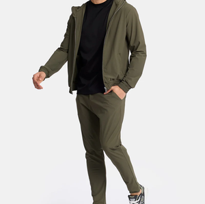 Chaquetas de Nailon con Cremallera Personalizadas, Ropa Deportiva para Entrenamiento y Jogging, Conjunto de 2 Piezas, Chaqueta Cortavientos, Conjunto Deportivo para Entrenamiento - Product Image 3