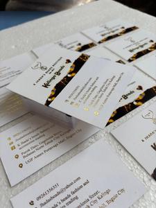 Custom Logo <b>Printed</b> Visiting Cards Premium Business Card Printing Service Personalized Name Cards for Branding Wholesale Bulk - Product Image 5