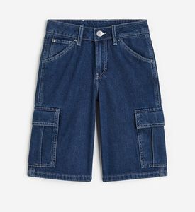 Short en jean cargo pour garçons, de haute qualité, personnalisable, en coton, décontracté, pour l'été - Product Image 5