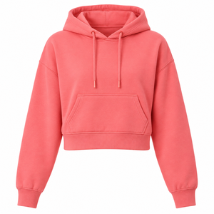Sweat-shirts à capuche en molleton courts avec impression, prix de gros, prix bas, personnalisés pour femmes et unisexe - Product Image 5
