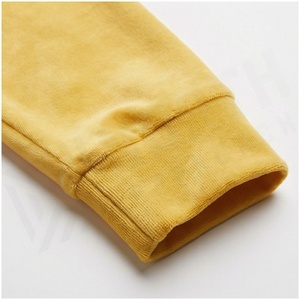 Women Yellow Hooded Tracksuit <b>Full</b> <b>Zip</b> <b>Sweatshirt</b> & Pants Set Casual Solid Color Fleece Jogger Outfit Autumn Wear - Product Image 6