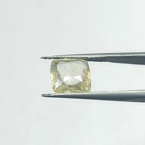 Zafiro amarillo natural de 6.54 quilates, talla cojín, de Sri Lanka, piedras sueltas para la fabricación de joyas y anillos YSCIH-103 - Product Image 5