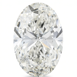 Diamant non monté certifié IGI 7.02 ovale VVS2, diamant cultivé neuf - Product Image 2