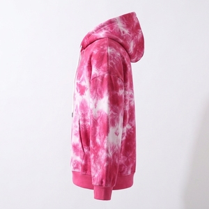 Sudadera con capucha de alta calidad, estilo tie-dye, de algodón y poliéster, al por mayor. - Product Image 2