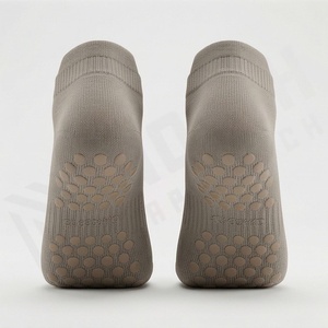 Ankle <b>Socks</b> Breathable Knitted Polyester Spandex <b>Running</b> Athletic Sports Summer Solid Color Thin Seamless Adult - Product Image 2