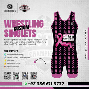 Custom Sublimation Wrestling & Weightlifting Singlet | Unisex Stretch <b>Compression</b> Martial Arts Training Wear with Logo - Product Image 6