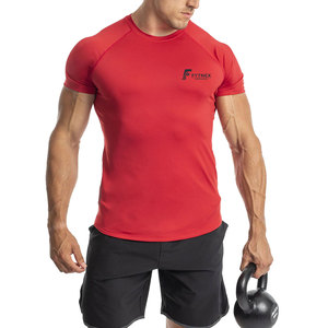 Wholesale Plus Size Men's Gym T-<b>Shirts</b>-Latest Design Solid Color New Arrival <b>100</b>% <b>Polyester</b> Eco-Friendly Quick Dry - Product Image 1