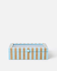 Gloss Crafts Elegant Rectangle Customized Engraved Jewelry Box <b>Circular</b> Pattern Lids Closure Resin Model Bk-0001 Jewelry - Product Image 5