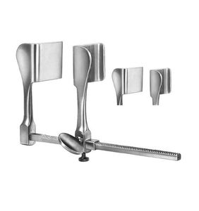 Separador de Costillas Manual de Calidad Premium, Retractor de 2 Cuchillas de Acero Inoxidable Alemán, Reutilizable, Certificado CE, Set Ortopédico Quirúrgico - Product Image 4