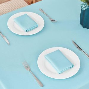 Tovaglia Rettangolare 52x70 Pollici in Lino Testurizzato, Resistente alle Macchie e alle Pieghe, Lavabile, Tessuto Decorativo per Decorazioni da Tavola - Product Image 3